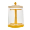 thumbnail image 1 of Vitrina transparente para muñecas, giratoria, a prueba de polvo, para centro de mesa, caja de almacenamiento para figuras de acción coleccionables. amarillo, 1 of 8