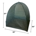 thumbnail image 3 of Tierra Garden Haxnicks 36" x 36" Mesh Polyethylene Plant Cover with Air Vents, 3 of 5