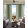 thumbnail image 4 of Sage Green Ombre Blackout Curtains, Light Blocking Print Window Curtains, Modern Abstract Art Farmhouse Gradient Thermal Insulated Window Drapes for Living Room Kitchen Cafe 2 Panels, 84"W x 84"L, 4 of 9