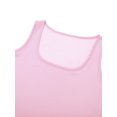 thumbnail image 5 of Women's Sexy Sleeveless Shirt Casual Loose Chiffon Tank Tops T-shirts Summer Breathable Wicking Tank Tops Soild Color, Black/Pink/Purple/Blue S-2XL, 5 of 8