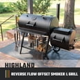 thumbnail image 2 of Oklahoma Joe's® Highland Reverse Flow Offset Smoker, 2 of 12