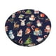 thumbnail image 1 of Disketp Christmas Critters Delight Funda Redonda para Taburete, Funda de Cojín para Silla de Bar Suave y Elástica-14 inch, 1 of 7