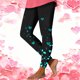 thumbnail image 1 of TaTaai Women's Vibrant Print Tight Yoga Leggings, Elastic Casual Sports Track Cuff Pants Gift, 1 of 9