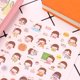thumbnail image 5 of Cuadros Decorativos 6 uds dibujos animados Momoi chica pegatina decorativa DIY teléfono móvil diario calcomanías JShteea Nuevos Originales, 5 of 8