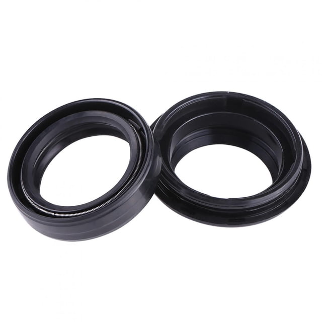 Fork Dust Boot Set, 2pcs/set Wear Resistance Front Fork Oil Seal Dustproof For Motorcycles Trikes Electric Vehicles