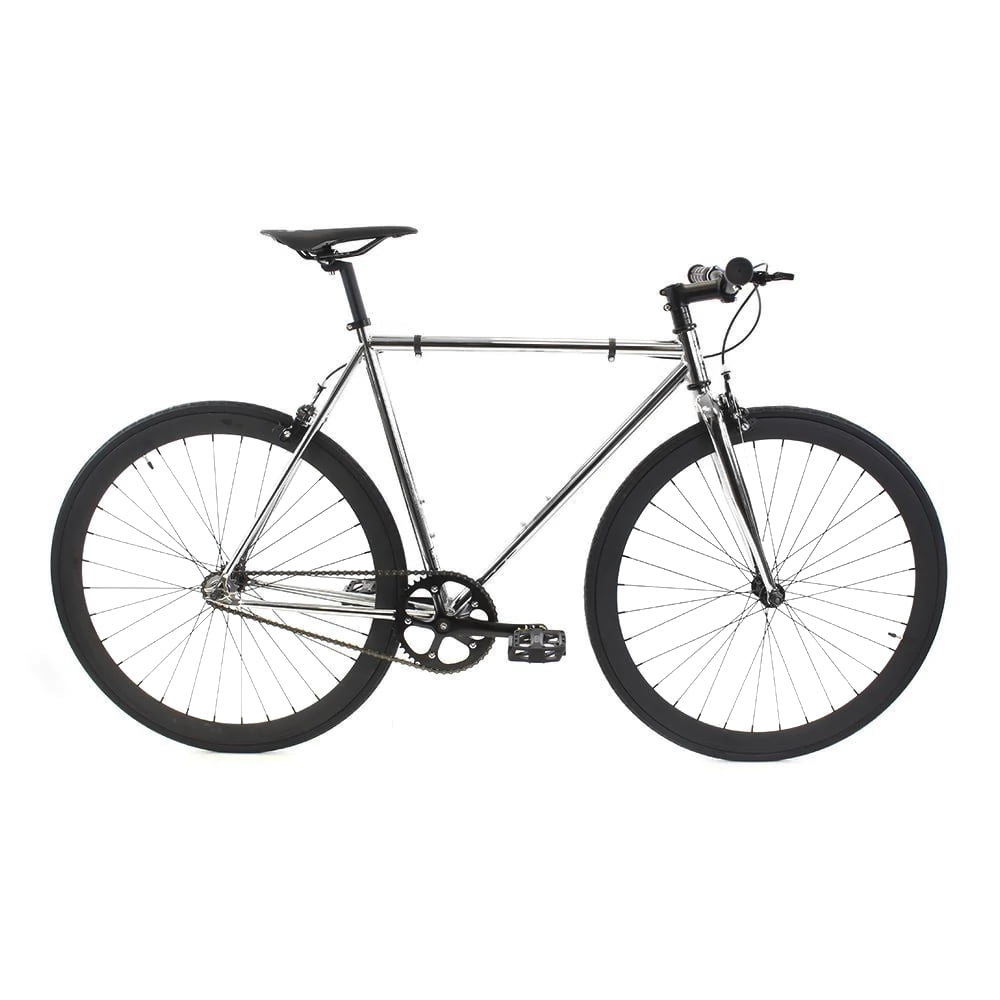 Golden Cycles Single Speed Fixie Bike – Lightweight Steel