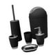 thumbnail image 1 of Conjunto de accesorios de baño de 6 piezas Sunnimix Negro, 1 of 7
