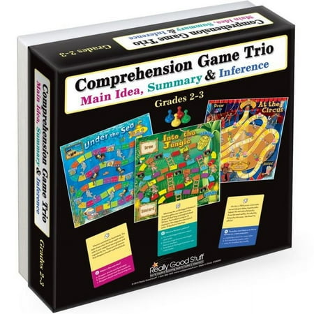 UPC: 0192407066946 | Comprehension Games – 3 Game Set – Grades 2-3