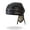 Black, Gray, variant on Hot Leathers HWL1009 Grey Rub-Off Seam Leather Headwrap One size fits most