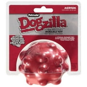 Dogzilla: Rockin Bumps Rubber Toy w/Chicken Flavor Medium Dog Toy,