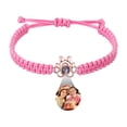 thumbnail image 1 of Custom Photo Bracelets Braided Rope Personalized Photo Projection Bracelet, 1 of 8