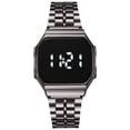 thumbnail image 4 of Reloj electrónico con correa de acero para adultos y estudiantes, sencillo, moderno y multifunción, 4 of 4