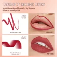 thumbnail image 4 of 6Pcs/Set Velvet Mist Lipstick All-Day Wear in a Range of Highly Pigmented, Trend-Forward Shades, 4 of 4