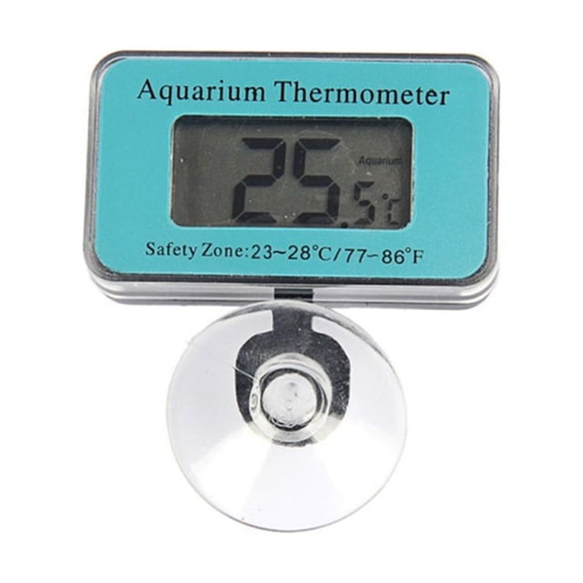 LCD Display Aquarium Thermometer Digital Fish Tank Submersible Water Temperature Meter