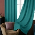 Deconovo Rod Pocket Blackout Curtains Set of 2 Thermal Insulated