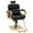 Gold, variant on BarberPub Vintage Salon Chair Hydraulic Beauty Spa Styling Golden 3078