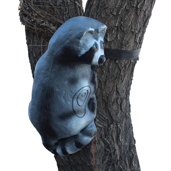 KHAMPA 3D Raccoon Archery Target – Self-Healing, UV-Protected Foam for Crossbow, Bow Hunting & Shooting Range