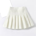 thumbnail image 2 of KAUOD Girls School 𝗨niform Skirt Pleated Mini Skirts Teen High Waist Preppy Skirt with Skorts Athletic Tennis Skirt, 2 of 5