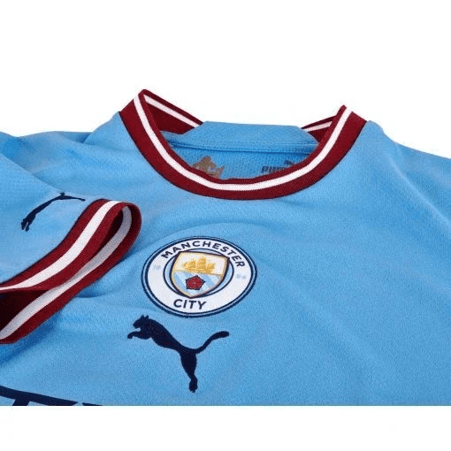 ウェア Puma Manchester City 2022/2023 Home Manchester City 20222023 Champions Home Football Shirt PUMA
