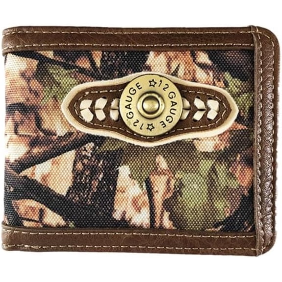 Wallet Western Bifold W035-56 Camo Brown