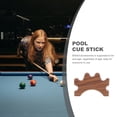 thumbnail image 4 of OULII Wood Pool Bridge for Holding with Light Brown Color and Stable Fit Ideal Billiards Equipment for Home Use 6.5 Inches, 4 of 5