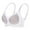 Grey, variant on Womens Bras Thin Jelly Gel Breathable Underwire Style Cover Pulls Thin Straps Secure Underwear Comfort Fit