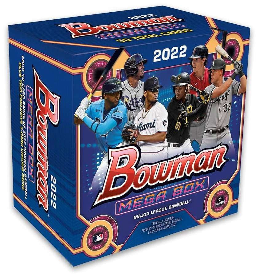 2022 Bowman Baseball Trading Cards - Factory Sealed Retail Blaster Box with  72 Cards - Walmart.com