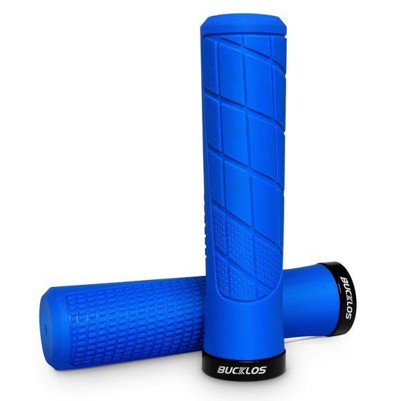 Empuñaduras de manillar BUCKLOS, 13 cm, goma antideslizante, MTB, BMX
