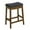 Navy Blue, variant on HomePop 24" Blake Backless Counter stool, Multiple Colors