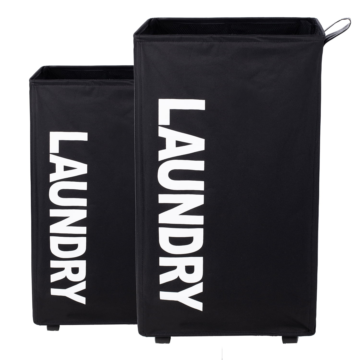 Caroeas XXLarge Laundry Baskets 27" Tall with Leather Handle, Laundry