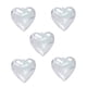 thumbnail image 3 of Adorno de Navidad BLESIY 5 piezas en forma de corazón Bolas rellenables para regalos del Día de San Valentín, 3 of 8