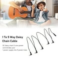 thumbnail image 3 of 1 To 5 Ways Daisy Chain Power Cable, High Conductivity Splitter 5 Way Daisy Chain Cable  for DC Adapter, 3 of 8