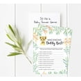 thumbnail image 2 of Inkdotpot Baby Cheetah Jungle Animals Who Knows Daddy BestBaby Shower GameCards FunActivity Cards Set Of 50Party Theme, 2 of 5