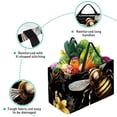 thumbnail image 3 of Honeybee Large Foldable Oxford Cloth Cube Organizer Storage Bag Picnic Baskets Picnic Basket, 3 of 7