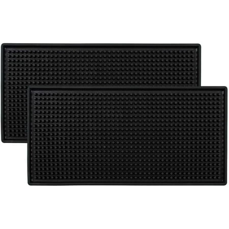 Rubber Bar Mat, Non Slip Rubber Spill Mat Countertop Coffee Whiskey Cocktail Mat Service Mat For Coffee Shops Bar - Foto 11