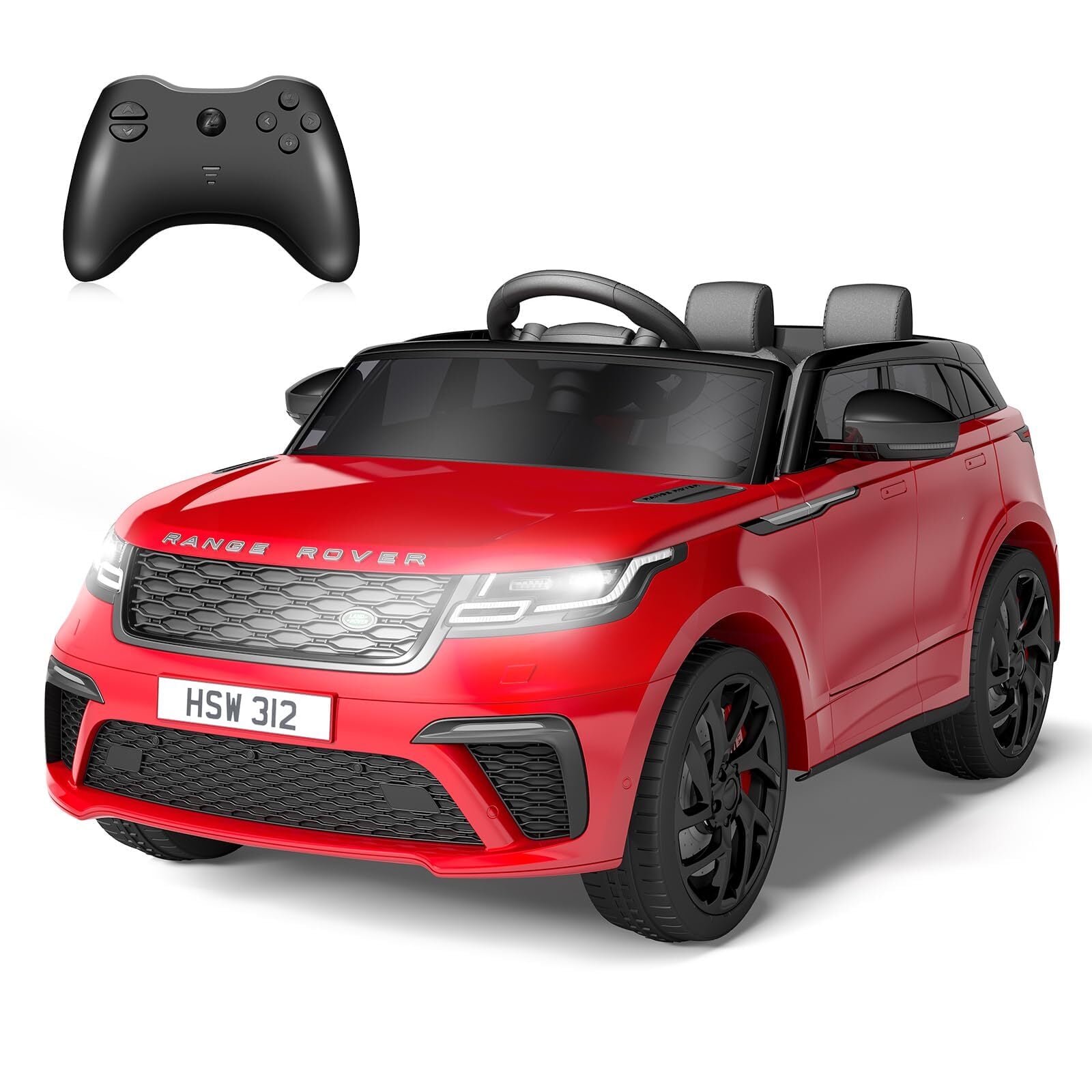 12V Land Rover Ride-On Car, Officially Licensed, Premium Performance, Bluetooth Remote Control, Safety Features, 1 Big Seater