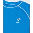thumbnail image 3 of iXtreme Boys Rash Guard Shirt - UPF50+ Sun Protect Quick Dry Short Sleeve Swim Shirts for Boys (5-18), 3 of 7