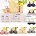 thumbnail image 4 of Byworldtasic Ladies Elegant Lace Push‑Up Bra Underwire Support Bra Multi‑Hook Back Closure Daily Wear Bra, 4 of 6