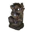 thumbnail image 4 of Alpine Corporation 6-Tier Rainforest Rock Water Fountain with LED Lights, 4 of 12