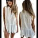 thumbnail image 3 of Blusas Tipo Babydoll Peplum Sin Mangas de Verano para Mujer, Informales, Holgadas y Estilo Túnica. XL, 3 of 7