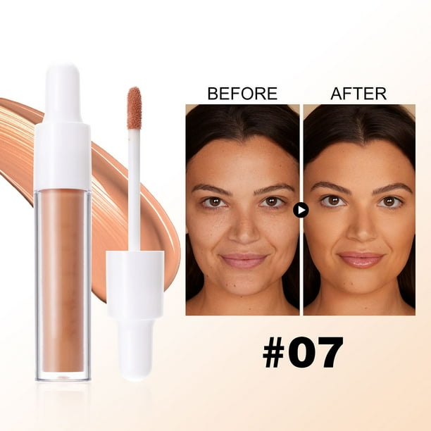 Corrector instantáneo ligero con subtono amarillo cálido para mujeres Corrector 5 ml a Corrector