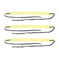 thumbnail image 2 of Tampon de Sax, Chiffon de Nettoyage pour Flûte 3 Pcs Microfibre Jaune + Bleu Foncé pour Tube Intérieur, 2 of 8