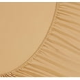 thumbnail image 3 of Elegant Comfort 1800 Series Deep Pocket 4pc Bed Sheet Set , Queen Gold, 3 of 5