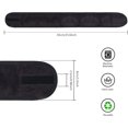 thumbnail image 3 of Cinturón mágico enroscado ajustable para baño, desmaquillado y deporte set de 3 negro. Cinturón de microfibra para el cabello para mujer Maquillaje Spa Cinturón lavable para el cuidado facial, LingWen 1327533222617, 3 of 5