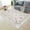 Beige, variant on 5 x 7 Area Rugs for Living Room,Machine Washable,Boho Faux Wool Low Pile Area Rug for Bedroom,Floral Carpet with Non-Slip for Bedroom,Gold