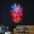 thumbnail image 2 of Handmadetneonsign Hairs Hustler Neon Sign, Hairs Hustler Wall Art Decor, Barber Shop Wall Decor, 2 of 4