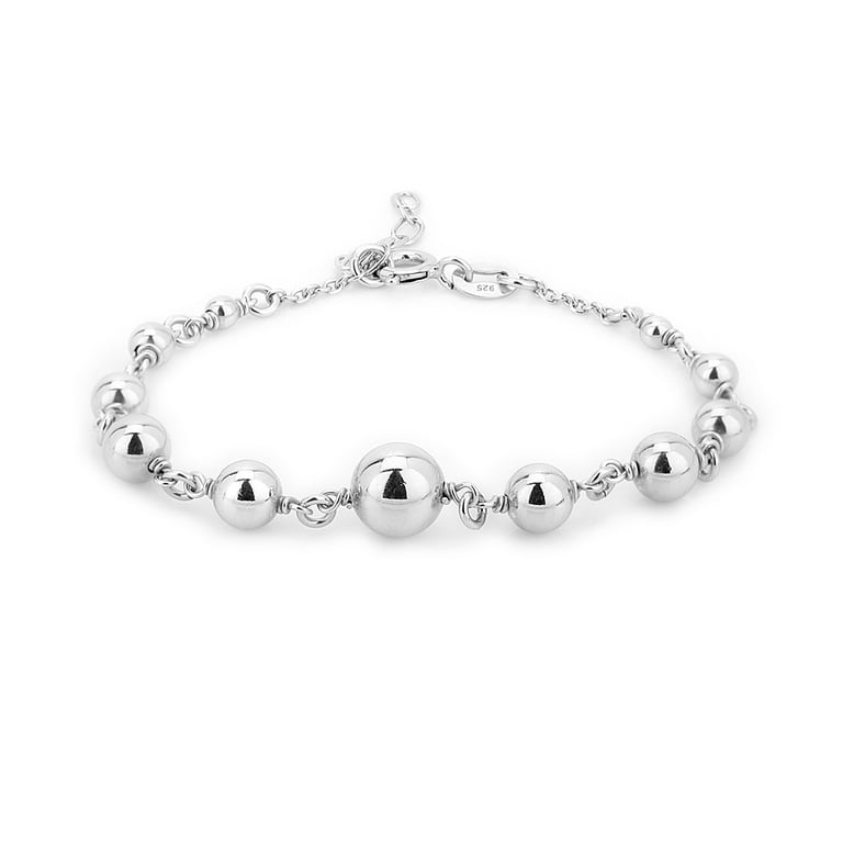Pretty online silver bracelets