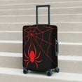 thumbnail image 6 of Uemuo Red Spider Printed Washable Luggage Cover - Fashion Suitcase Protector Fits 18-32 Inch Luggage-X-Large, 6 of 7
