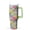Light-green, variant on 40 oz Tumbler with Handle and Straw for Women, Stainless Steel Insulated Mug with Leakproof Lid, Cute Pink Floral Tile Mug for Girls, Teens, and Commutes