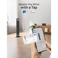 thumbnail image 4 of Dreo Smart Tower Fans for Bedroom, 90&Acirc;&deg; Oscillating Fans for indoors, 5 Speeds 4 Modes Max 26ft/s, 12H Timer, LED with Touch, R, 4 of 8